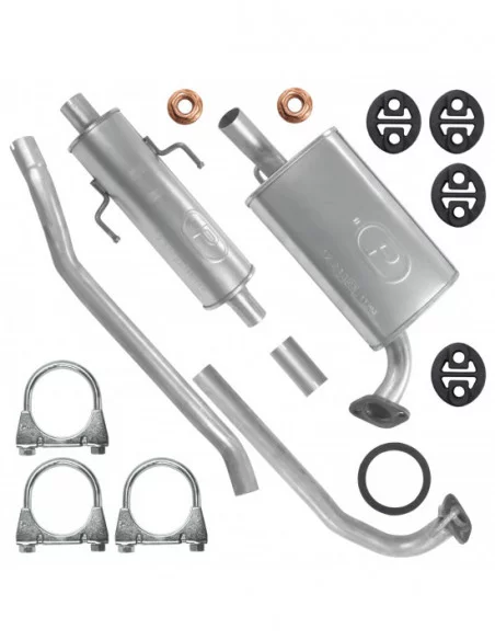 Zestaw tłumików Mazda 6 I GG/GY 1.8 2.0 2.3 Hatchback Sedan Kombi