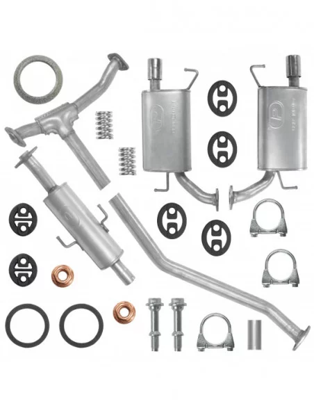 Zestaw tłumików Mazda 6 II GH 2.0 2.5 Hatchback Sedan Kombi