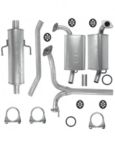 Zestaw tłumików Mazda 6 I GG/GY 2.0 2.3 Hatchback Sedan Kombi