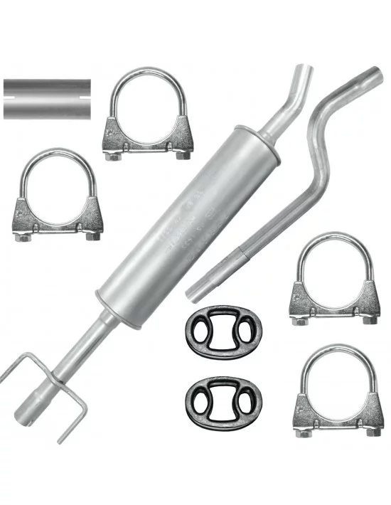 Tłumik środkowy Opel Astra H III 3 03.2004-12.2010 1.4i 16V Hatchback Coupe GTC