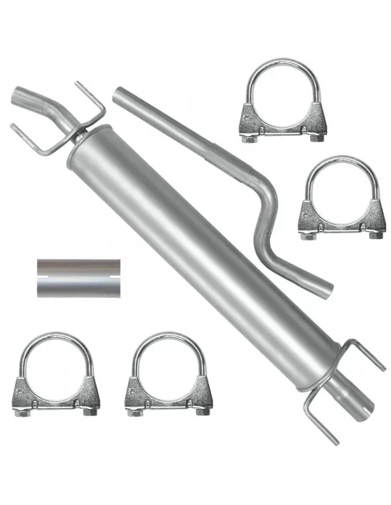 Tłumik środkowy Opel Astra H III 3 03.2004-12.2010 1.6i 16V 1.8i 16V Hatchback Coupe GTC