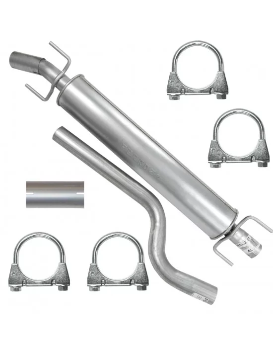 Tłumik środkowy Opel Astra G II 2 03.1998-12.2009 2.0 DI 2.0 DTI 2.2 DTI Hatchback Sedan Kombi