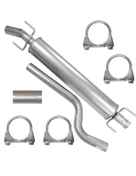 Tłumik środkowy Opel Astra H III 3 03.2004-12.2010 1.9 CDTI HatchbackCoupe GTC