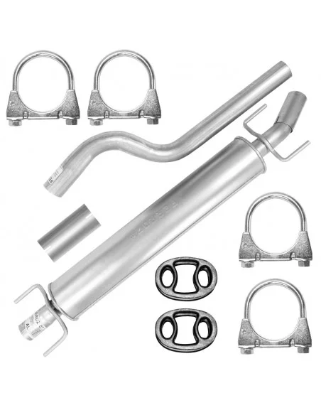 Tłumik środkowy Opel Astra G II 2 03.1998-12.2009 1.4i 1.6i Hatchback Sedan Kombi