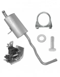 Tłumik końcowy Renault Grand Scenic 3 III JZ 1.5 dCi 1.9 dCi VAN