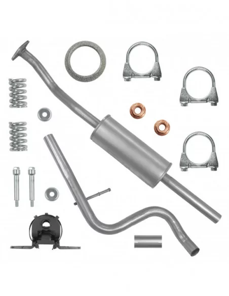 Tłumik środkowy Peugeot 1007 1 I 1.6 Van