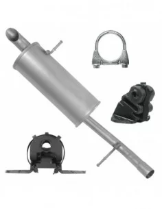 Tłumik końcowy Peugeot 207 1 I 1.6 HDI Hatchback Cabrio