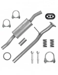 Tłumik środkowy Nissan Qashqai 1 I J10 2.0 Hatchback