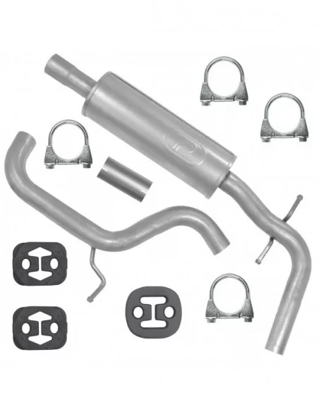 Tłumik środkowy Skoda Octavia 2 II 1.9 TDI Hatchback Kombi