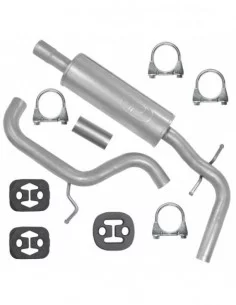 Tłumik środkowy Volkswagen Jetta 3 III 1.9 TDI Sedan