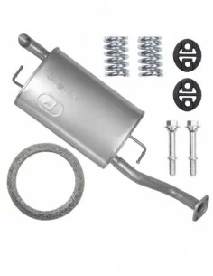 Tłumik końcowy Toyota Corolla 9 IX E12 1.4 1.4 D-4D 1.6 2.0 D-4D Sedan Kombi