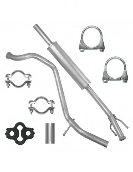 Tłumik środkowy Citroen C4 1 I 1.4 Hatchback Coupe