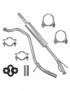 Tłumik środkowy Peugeot 307 1 I 1.4 Hatchback