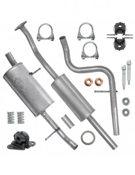 Zestaw tłumików Peugeot 1007 I 1.6 Van