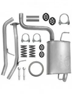 Zestaw tłumików Toyota Avensis III T27 1.6 1.8 2.0 Sedan Kombi