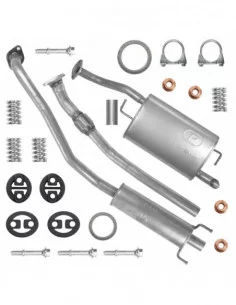 Zestaw tłumików Toyota Corolla IX E12 1.4 D-4D Hatchback