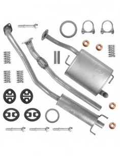 Zestaw tłumików Toyota Corolla IX E12 1.4 D-4D Sedan Kombi