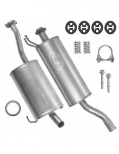 Zestaw tłumików Honda Civic VII 1.4 1.6 Hatchback