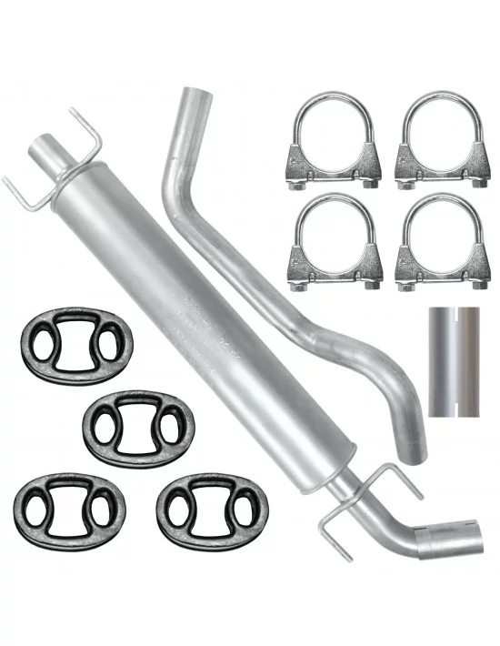 Tłumik środkowy Opel Zafira A I 1 04.1999-06.2005 1.6i 16V 1.8i 16V