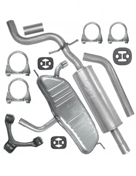 Zestaw tłumików Audi A3 8P 1.6 Hatchback