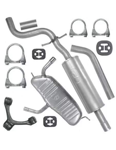 Zestaw tłumików Seat Leon II 1.6 Hatchback