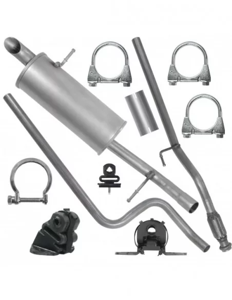 Zestaw tłumików Peugeot 207 I 1.6 HDI Hatchback Cabrio