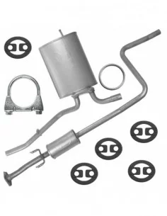 Zestaw tłumików Daewoo Matiz I 0.8 Hatchback