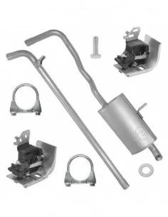 Zestaw tłumików Renault Grand Scenic III JZ 1.5 dCi 1.9 dCi Van