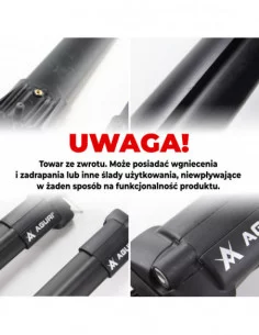 Aluminiowy bagażnik dachowy AGURI Prestige II Black OUTLET