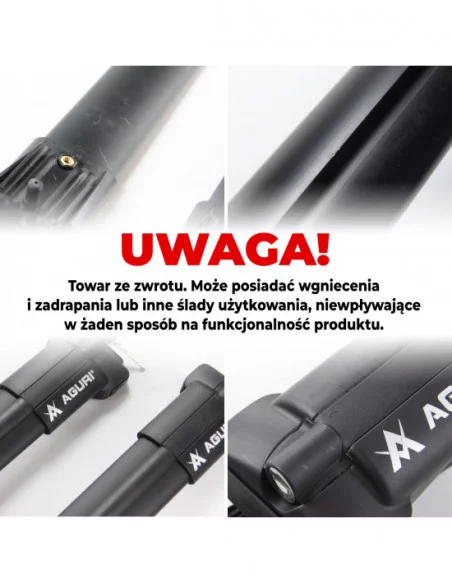 Aluminiowy bagażnik dachowy AGURI Prestige II Black OUTLET