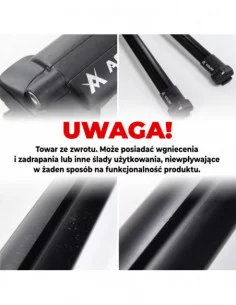 Aluminiowy bagażnik dachowy AGURI Prestige II Black OUTLET