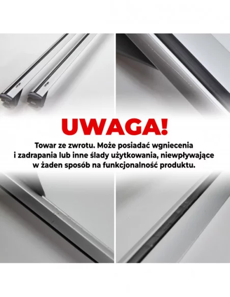 Aluminiowy bagażnik dachowy Inter Pack Virgo OUTLET