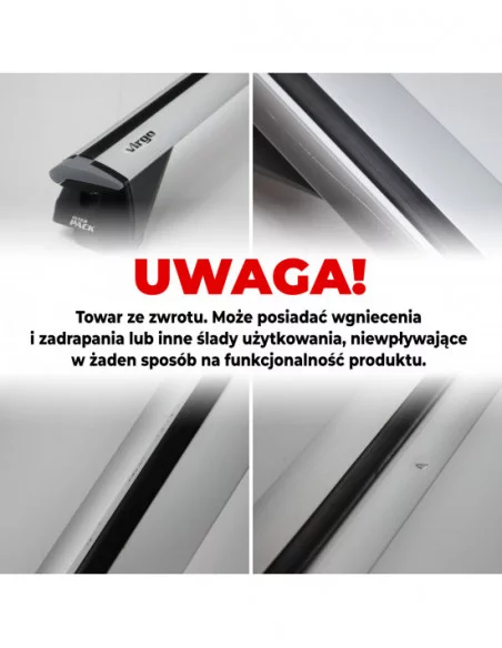 Aluminiowy bagażnik dachowy Inter Pack Virgo OUTLET