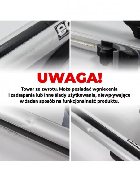 Aluminiowy bagażnik dachowy Eco Alu Base OUTLET