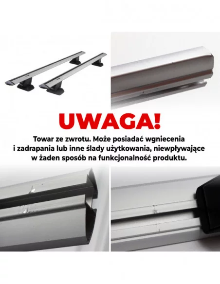 Aluminiowy bagażnik dachowy Inter Pack Virgo OUTLET