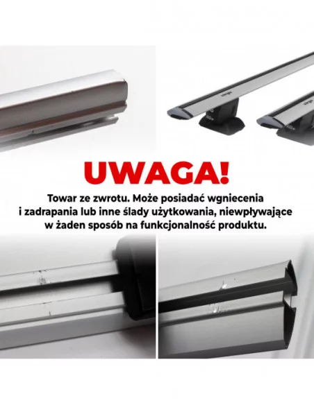 Aluminiowy bagażnik dachowy Inter Pack Virgo OUTLET