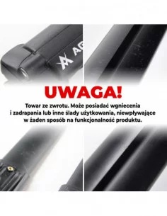 Aluminiowy bagażnik dachowy AGURI Prestige II Black OUTLET
