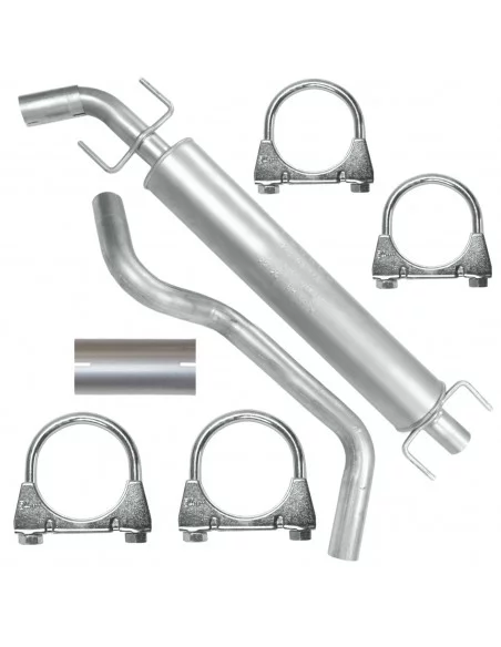 Tłumik środkowy Opel Zafira B II 2 07.2005-12.2014 1.9 CDTI