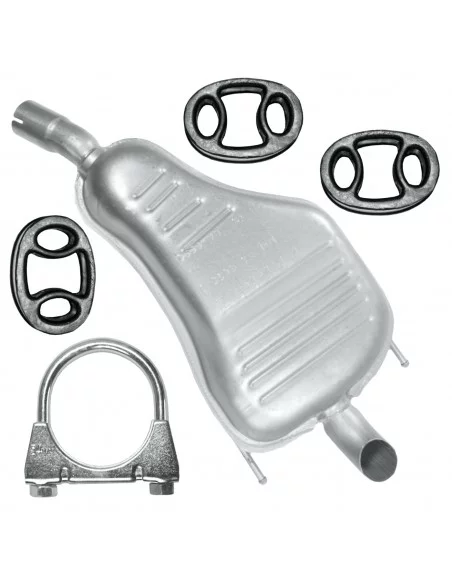 Tłumik końcowy Opel Zafira B II 2 07.2005-12.2014 1.9 CDTI