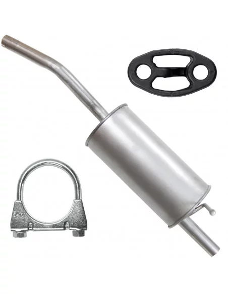 Tłumik końcowy Dacia Sandero / Sandero Stepway 1 I 12.2007-06.2013 1.4 1.6 Hatchback 2WD