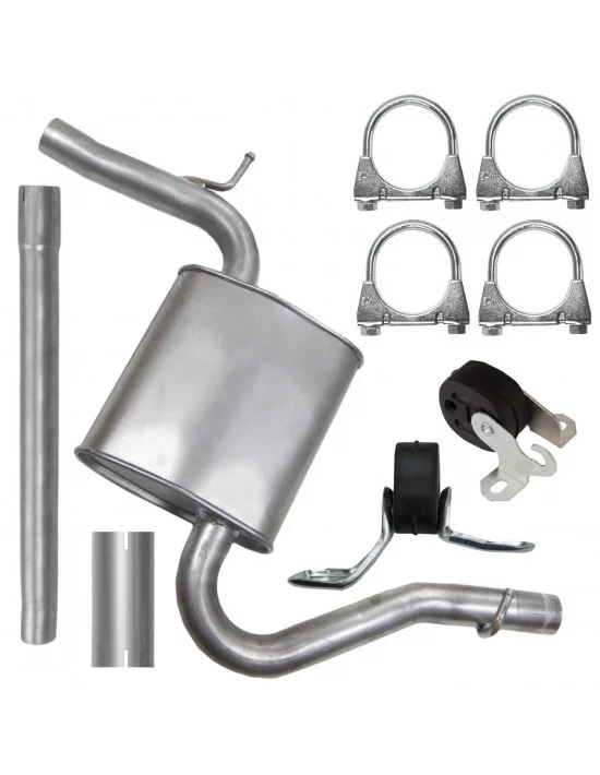 Tłumik środkowy Audi A4 B6 B7 01.2000-06.2008 2.0 Sedan Kombi Avant