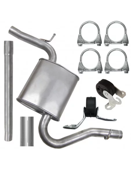 Tłumik środkowy Audi A4 B6 B7 01.2000-06.2008 2.0 Sedan Kombi Avant