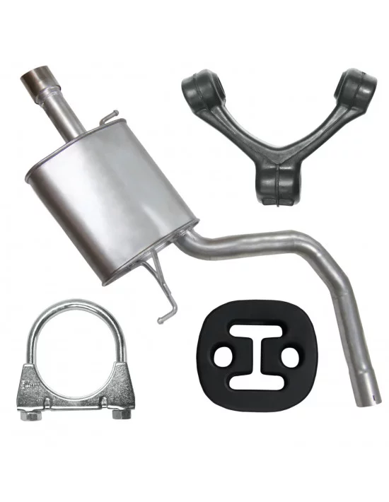 Tłumik końcowy Audi A4 B6 B7 01.2000-06.2008 2.0 Sedan Kombi Avant Tłumik końcowy Audi A4 B6 B7 01.2000-06.2008 2.0 Sedan Kombi Avant