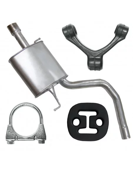 Tłumik końcowy Audi A4 B6 B7 01.2000-06.2008 2.0 Sedan Kombi Avant Tłumik końcowy Audi A4 B6 B7 01.2000-06.2008 2.0 Sedan Kombi Avant