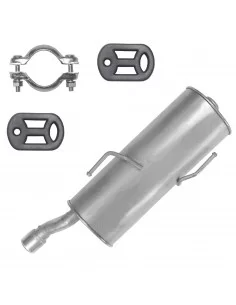 Tłumik końcowy Peugeot 206 CC 01.1998-12.2009 1.6i Cabrio