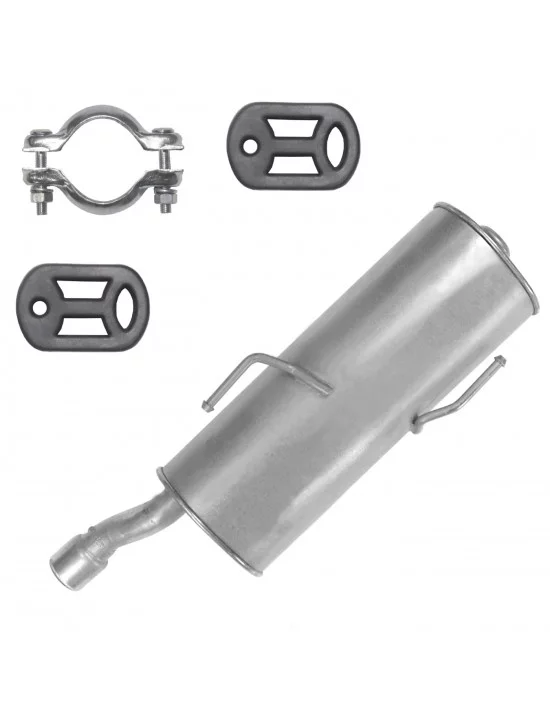 Tłumik końcowy Peugeot 206 CC 01.1998-12.2009 1.6i Cabrio