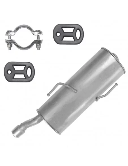 Tłumik końcowy Peugeot 206 CC 01.1998-12.2009 1.6i Cabrio