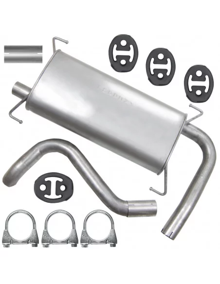 Tłumik końcowy Fiat Ducato III 3 250 04.2006-09.2019 2.2 JTD