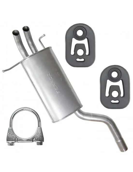 Tłumik końcowy Mercedes C180 C200 C230 W203 S203 05.2000-10.2007 1.8 2.0 Sedan Kombi