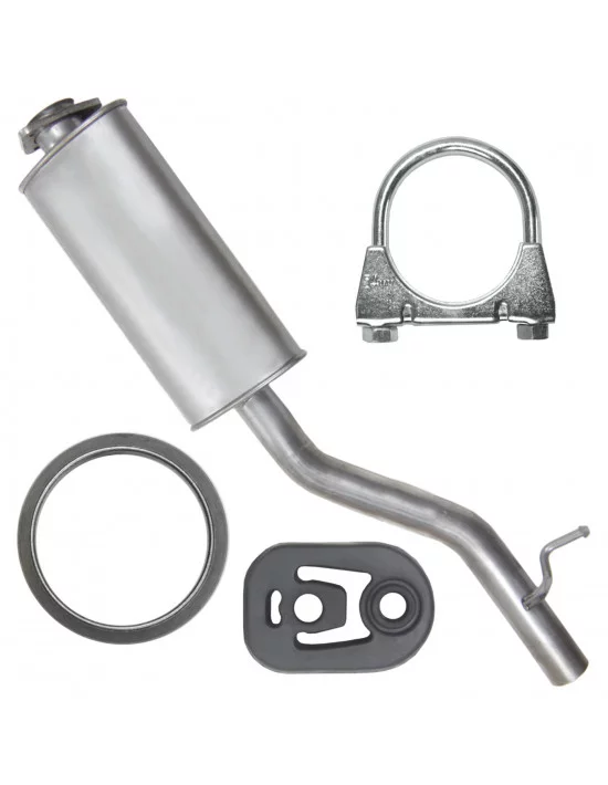 Tłumik środkowy Mercedes C180 C200 C230 W203 S203 05.2000-10.2007 1.8 2.0 Sedan Kombi